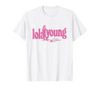 Logo Ufficiale Lola Young Rosa Maglietta
