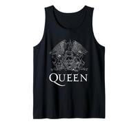Logo ufficiale Queen Classic Crest bianco Canotta Canotta