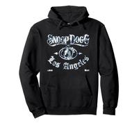 Logo Ufficiale Snoop Dogg Los Angeles Chrome Felpa con Cappuccio