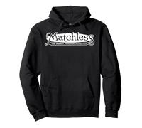 Logo Vintage 1919 Matchless Moto Distressed Felpa con Cappuccio