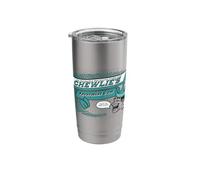Logo vintage in gomma alla menta verde di Kevin Smith Clerks 3 Chewlie Bicchiere termico in acciaio inox doppia parete