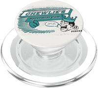 Logo vintage in gomma alla menta verde di Kevin Smith Clerks 3 Chewlie PopSockets PopGrip per MagSafe