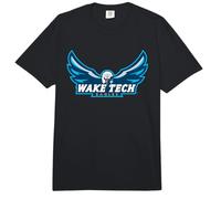 Logo Wake Tech Eagles Wake Tech Community College Comfort Colors Adult Heavyweight T-Shirt