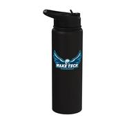 Logo Wake Tech Eagles Wake Tech Community College Stainless Steel Insulated Water Bottle