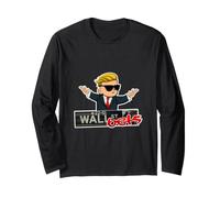 Logo Wall Street Bets - Mascotte WSB Maglia a Manica