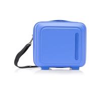 Mandarina Duck Logoduck+ Borsa per cosmetici blu, policarbonato, 28 x 25 x 17cm
