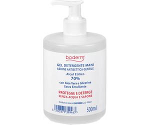 logofarma Boderm hand cleansing gel 70% 500 ml con dispenser
