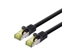 LOGON PROFESSIONAL TCR6ASS150BL cavo di rete Nero 15 m Cat6a S/FTP S-STP (PATCH CABLE SFTP/AWG27/LSOH - 15M - CAT6A 500Mhz - BL NEW