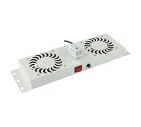 LOGON RAF115WH porta accessori Pannello per ventola (2 FANS, ANALOG THERMOSTAT - CONTROL FAN MODULE BUILT-IN - Warranty: 24M) NEW