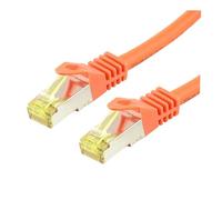 LOGON SSTP Cat6a cavo di rete 0,5 m Arancione