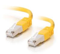 LOGON SSTP Cat6a cavo di rete 3 m Giallo