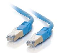 LOGON SSTP Cat6a cavo di rete 5 m Blu