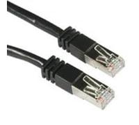 LOGON SSTP Cat6a cavo di rete 5 m Nero