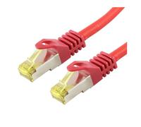 LOGON SSTP Cat6a cavo di rete 5 m Rosso