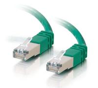 LOGON SSTP Cat6a cavo di rete 5 m Verde
