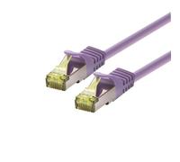 LOGON SSTP Cat6a cavo di rete Viola 10 m (PATCH CABLE SFTP/AWG26/LSOH - 10M - CAT6A 500Mhz - VIOLET - Warranty: 24M) NEW