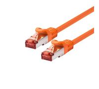 LOGON TCF66F005O Cavo di Rete 0,5 m Cat6a F/UTP (FTP) Arancione