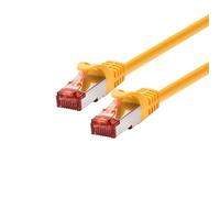 LOGON TCF66F100Y Cavo di Rete 10 m Cat6a F/UTP (FTP) Giallo
