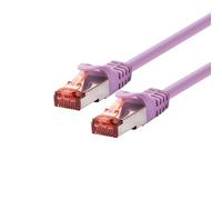 LOGON TCF66F150V Cavo di Rete 15 m Cat6a F/UTP (FTP) Viola
