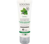 Logona Gel peeling detergente profondo Menta biologica e acido salicilico da corteccia di salice
