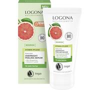 LOGONA Naturkosmetik NOURISH Overnight esfoliante siero - 50 ml - con AHA - carnagione uniforme - per una delicata rigenerazione della pelle - per ogni tipo di pelle