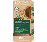 Logona Polvere Colorante Vegetale Nutriente per Capelli Marrone Ambrato 06