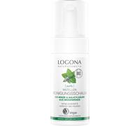 Logona Schiuma detergente micellare Menta biologica e acido salicilico da corteccia di salice