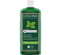 LOGONA - Shampoo antibatterico al limone biologico, dona leggerezza e freschezza, armonizza l'equilibrio naturale sul cuoio capelluto, con estratti biologici di piante, 250 ml