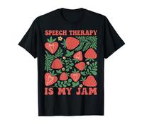 Logopedia My Jam Carino SLP Fragola Maglietta