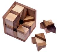 LOGOPLAY Octagon - Puzzle 3D - Gioco di pensiero - Giochi di pazienza - Gioco di logica in legno