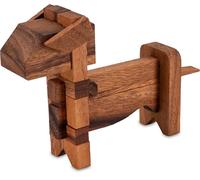 LOGOPLAY - Puzzle 3D per cani, gioco di pensiero, gioco di pazienza in legno