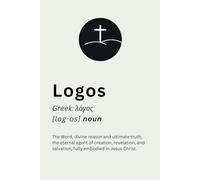 Logos | Christian Notebook - A Minimalist Journal for Sermon Notes, Journaling and Prayer: Deluxe Hardcover Edition - Perfect as a gift