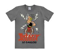 Logoshirt® Asterix I Pozione Magica I Asterix Le Gaulois I Maglietta I T-Shirt Stampate I Donna e Uomo I Grigio I Design Originale su Licenza I Taglia S