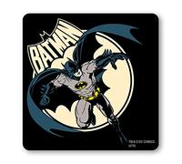 Logoshirt Batman - Sottobicchiere Full Moon - Coperchio per birra - DC Comics - Nero - Design originale con licenza