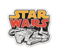 Logoshirt - Calamita di Star Wars, personaggio Darth Maul Millenium Falcon