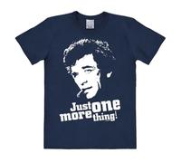 Logoshirt® Colombo I Just One More Thing I Maglietta I T-Shirt Stampate I Donna e Uomo I Blu Scuro I Design Originale su Licenza I Taglia XXL