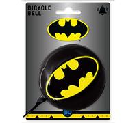 Logoshirt - DC Comics - Batman Logo - Campanello Bici Vintage - Grande - Nero - Design Originale Concesso su Licenza
