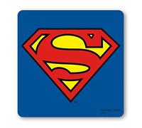 Logoshirt® DC Comics I Superman I Logo I Sottobicchiere I Coaster I Sughero I 10x10cm I Stampa Resistente I Disegno Originale su Licenza