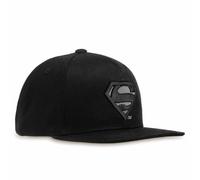Logoshirt®️ DC Comics I Superman I Logo Nero I Cappelino Snapback I Donna e Uomo I Ricamo 3D I Design Originale Concesso su Licenza
