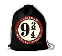 Logoshirt® Harry Potter I Hogwarts Express I Platform 9 3/4 I Sacca sportiva I Stampata I AZU-free I nero I Design originale su licenza