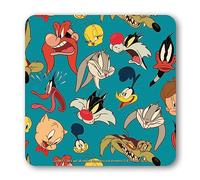 Logoshirt® Looney Tunes I All Stars I Sottobicchiere I Coaster I Sughero I 10x10cm I Stampa Resistente I Disegno Originale su Licenza