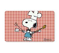 Logoshirt® Peanuts I Snoopy I Maestro del barbecue I Tagliere da cucina I 23x14cm I Disegno originale su licenza