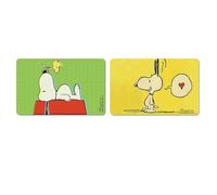 Logoshirt® Peanuts I Snoopy I Tagliere da Cucina I 23x14cm I Set di 2 I Design Originale su Licenza