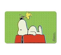 Logoshirt® Peanuts I Snoopy & Woodstock I Authentic Peanuts I Tagliere da cucina I 23x14cm I Disegno originale su licenza