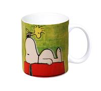 Logoshirt® Peanuts I Snoppy & Woodstock I Authentic Peanuts I Tazza da caffè in porcellana, 300 ml I Lavabile in lavastoviglie I In confezione regalo colorata I Design originale su licenza