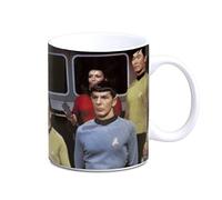 Logoshirt® Star Trek I USS Enterprise I Crew I Tazza da caffè in porcellana, 300 ml I Lavabile in lavastoviglie I In confezione regalo colorata I Design originale su licenza