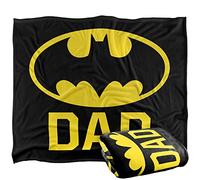 LOGOVISION Batman Bat Dad Coperta super morbida al tatto setoso - 152 x 127 cm
