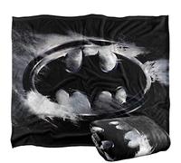 LOGOVISION Batman Batman Returns Logo Coperta super morbida al tatto setoso - 152 x 127 cm