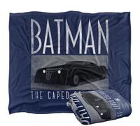 LOGOVISION Batman: Caped Crusader Batmobile Coperta super morbida al tatto setoso - 152 x 127 cm