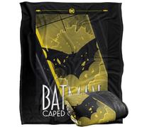 LOGOVISION Batman: Caped Crusader Flying Shadow Coperta super morbida al tatto setoso - 152 x 127 cm